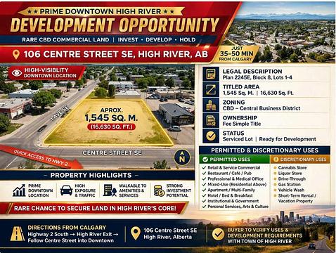 106 Centre Street Southeast, High River, AB