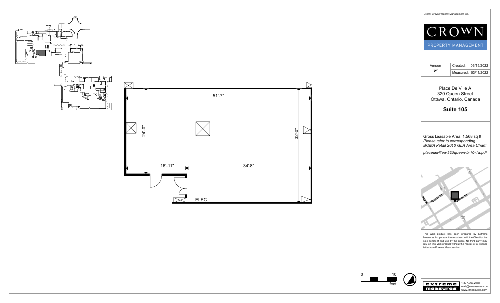 105 - 320 Queen Street, Ottawa, ON floorplan