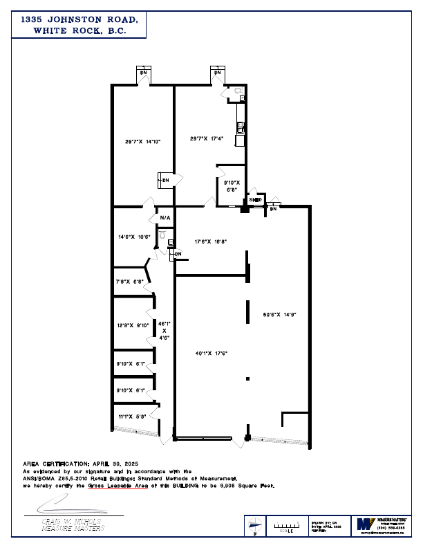 1335 Johnston Road, White Rock, BC floorplan