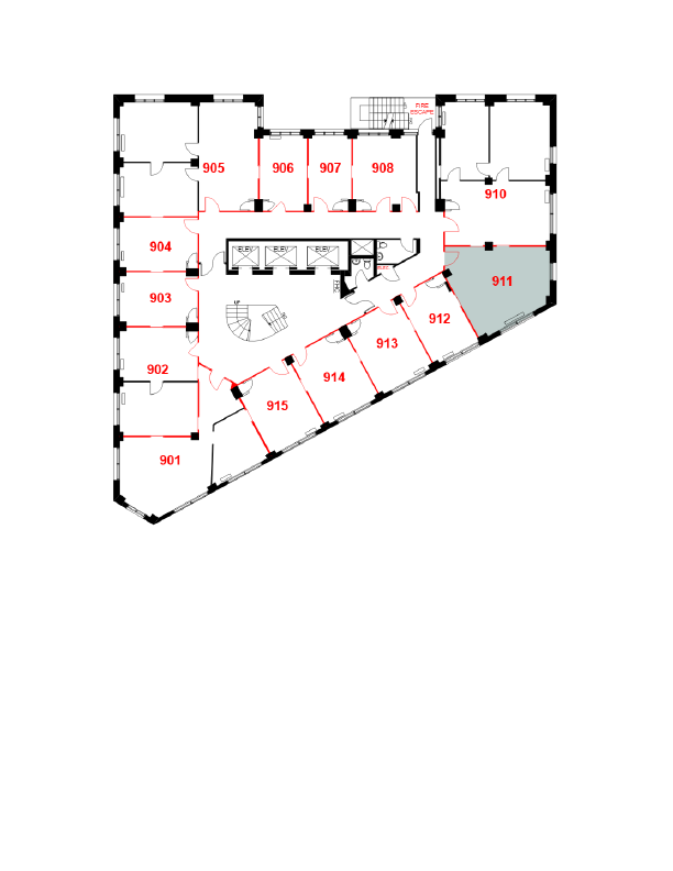 911 - 207 West Hastings Street, Vancouver, BC floorplan