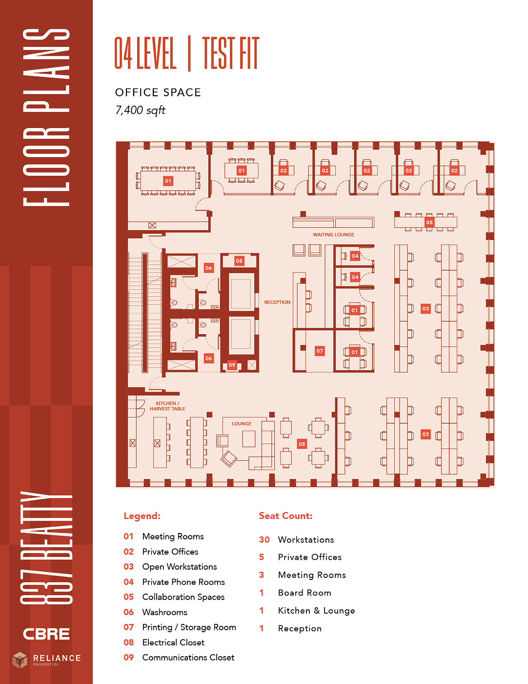 Lvl 2-5 - 837 Beatty Street, Vancouver, BC floorplan
