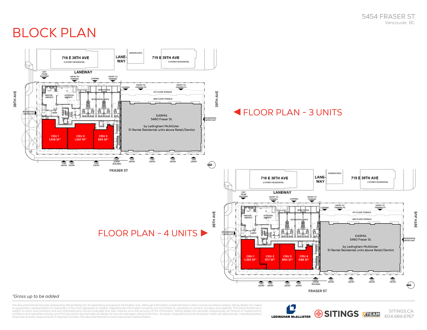 5454 Fraser Street, Vancouver, BC floorplan