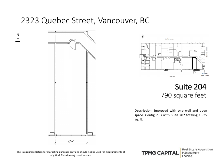 204 - 2323 Quebec St, Vancouver, BC floorplan