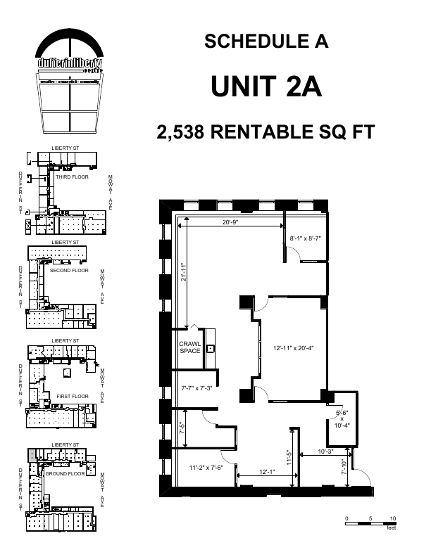 2A - 219D Dufferin Street, Toronto, ON floorplan