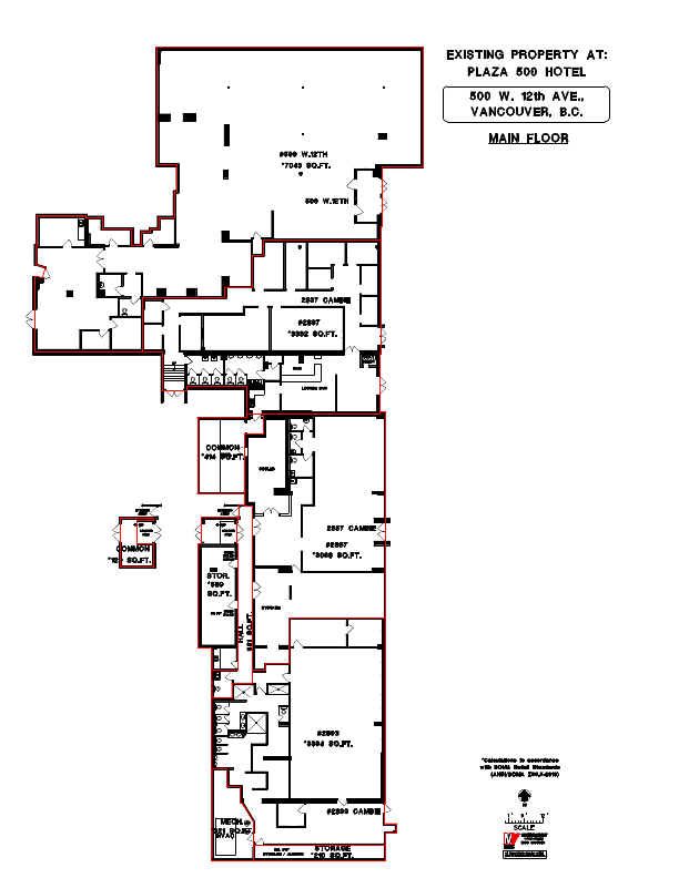 500 West 12th Avenue, Vancouver, BC floorplan