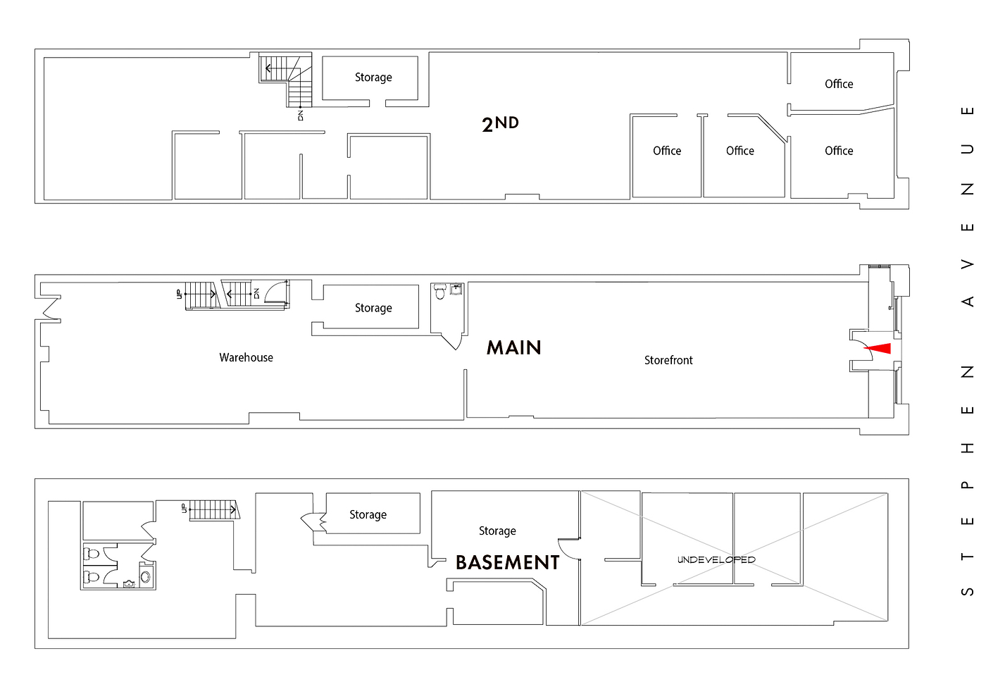 227 8 Ave SW, Calgary, AB floorplan