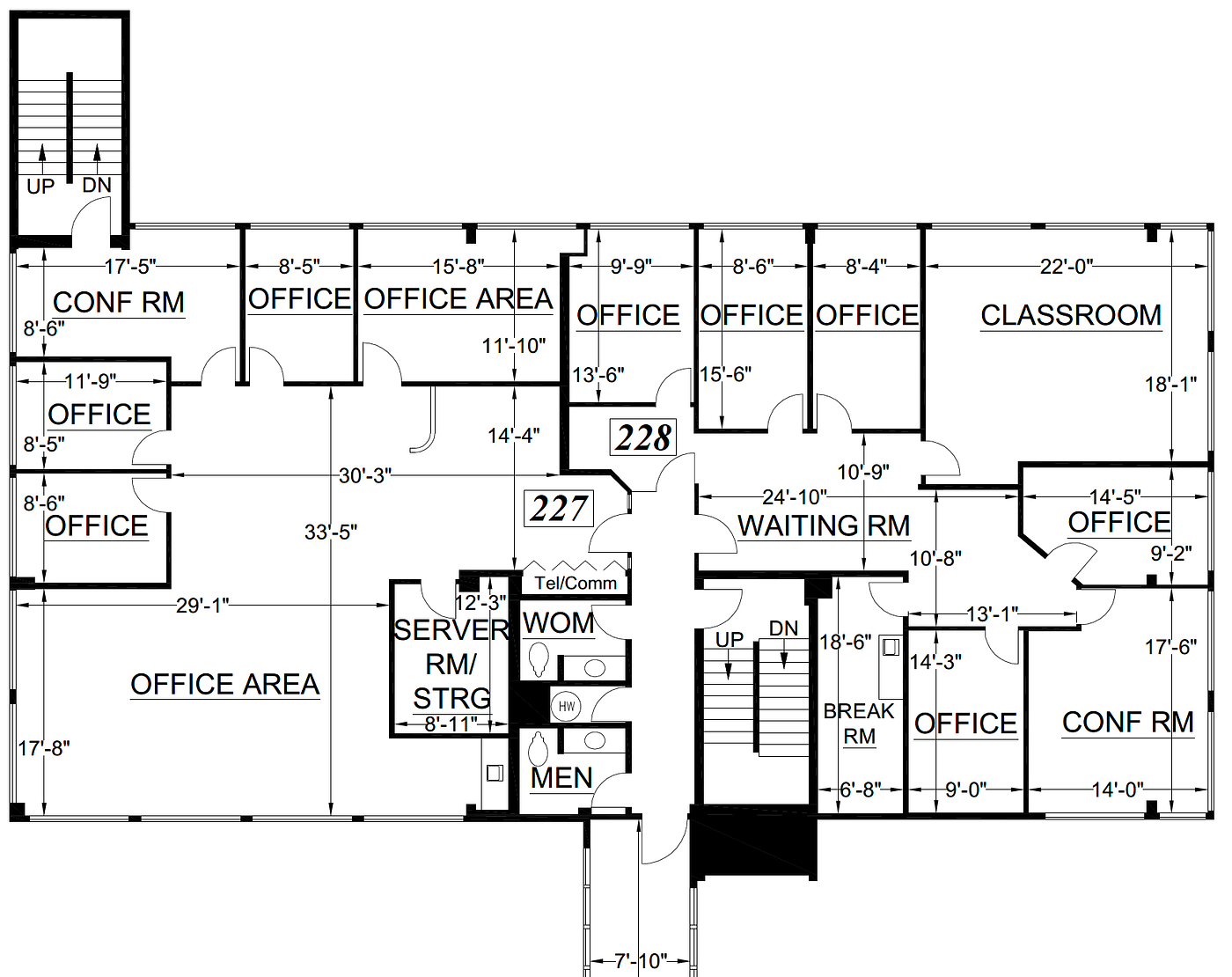 227/228 - 1175 Cook Street, Victoria, BC floorplan
