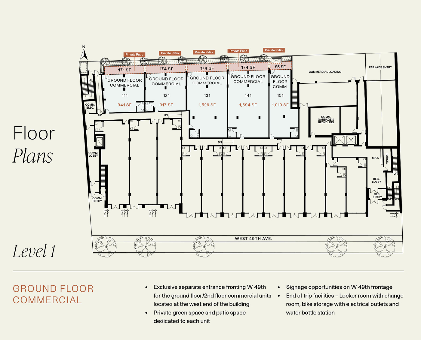 CRU 11 - 131 West 49th Avenue, Vancouver, BC floorplan