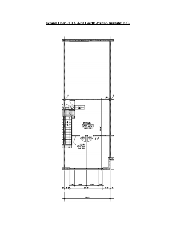 2nd Fl. #112 - 4268 Lozells Avenue, Burnaby, BC floorplan