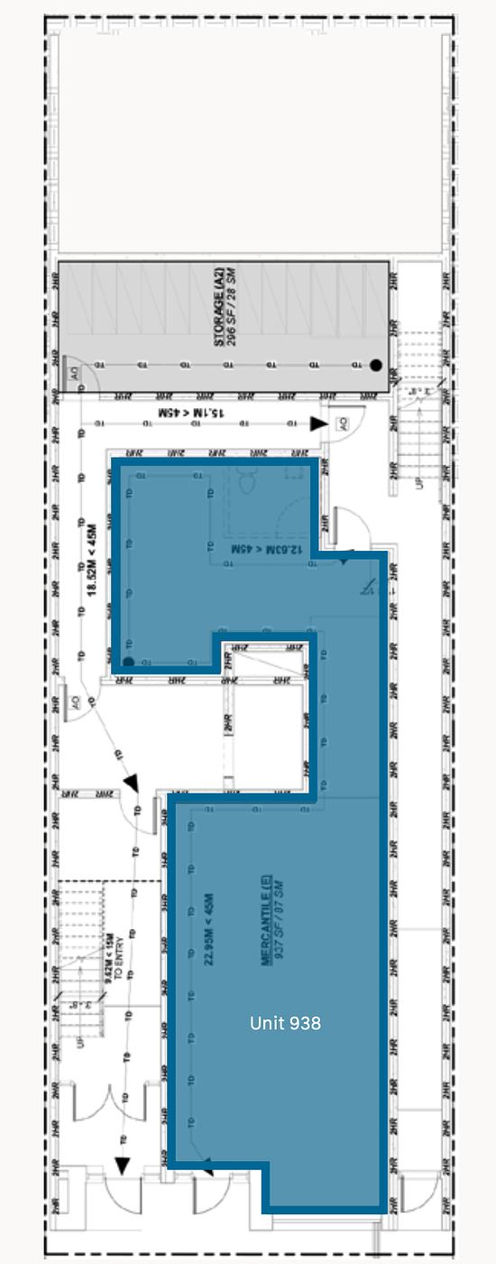 938 Commercial Drive, Vancouver, BC floorplan