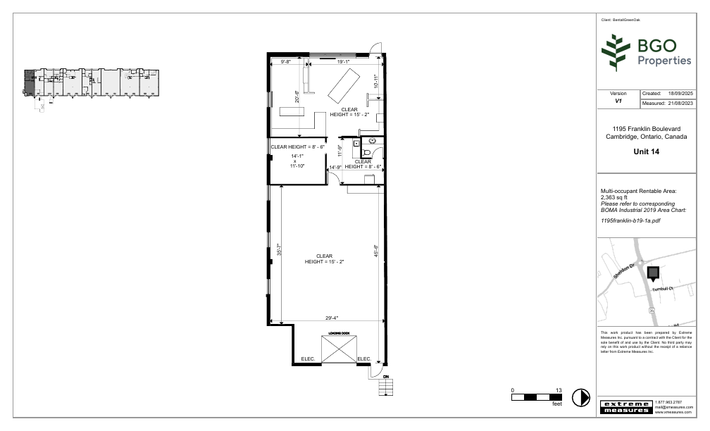 14 - 1195 Franklin Boulevard, Cambridge, ON floorplan