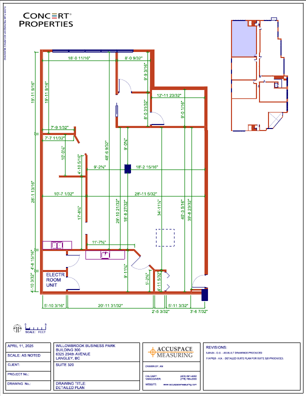 320 - 6325 204 Street, Langley, BC floorplan
