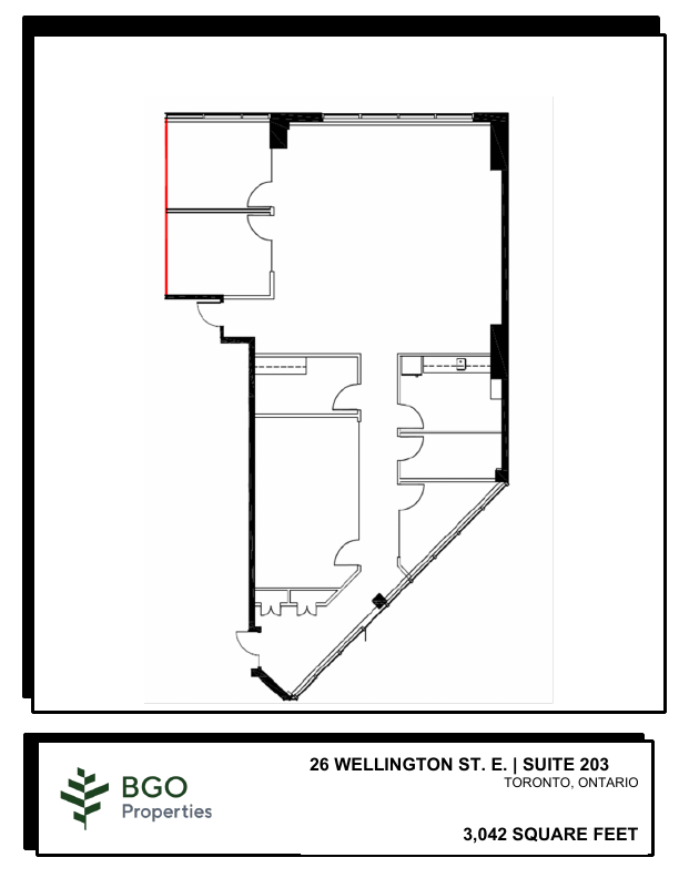 0203 - 26 Wellington Street East, Toronto, ON floorplan