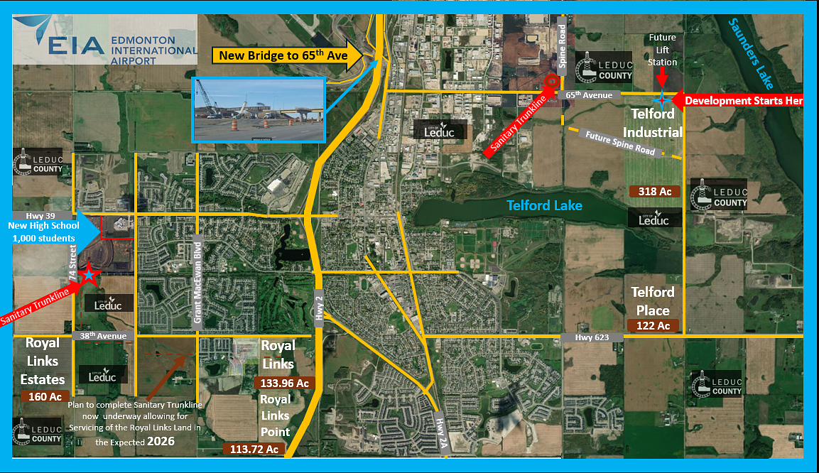 Telford Lake Industrial Lands, Leduc, AB