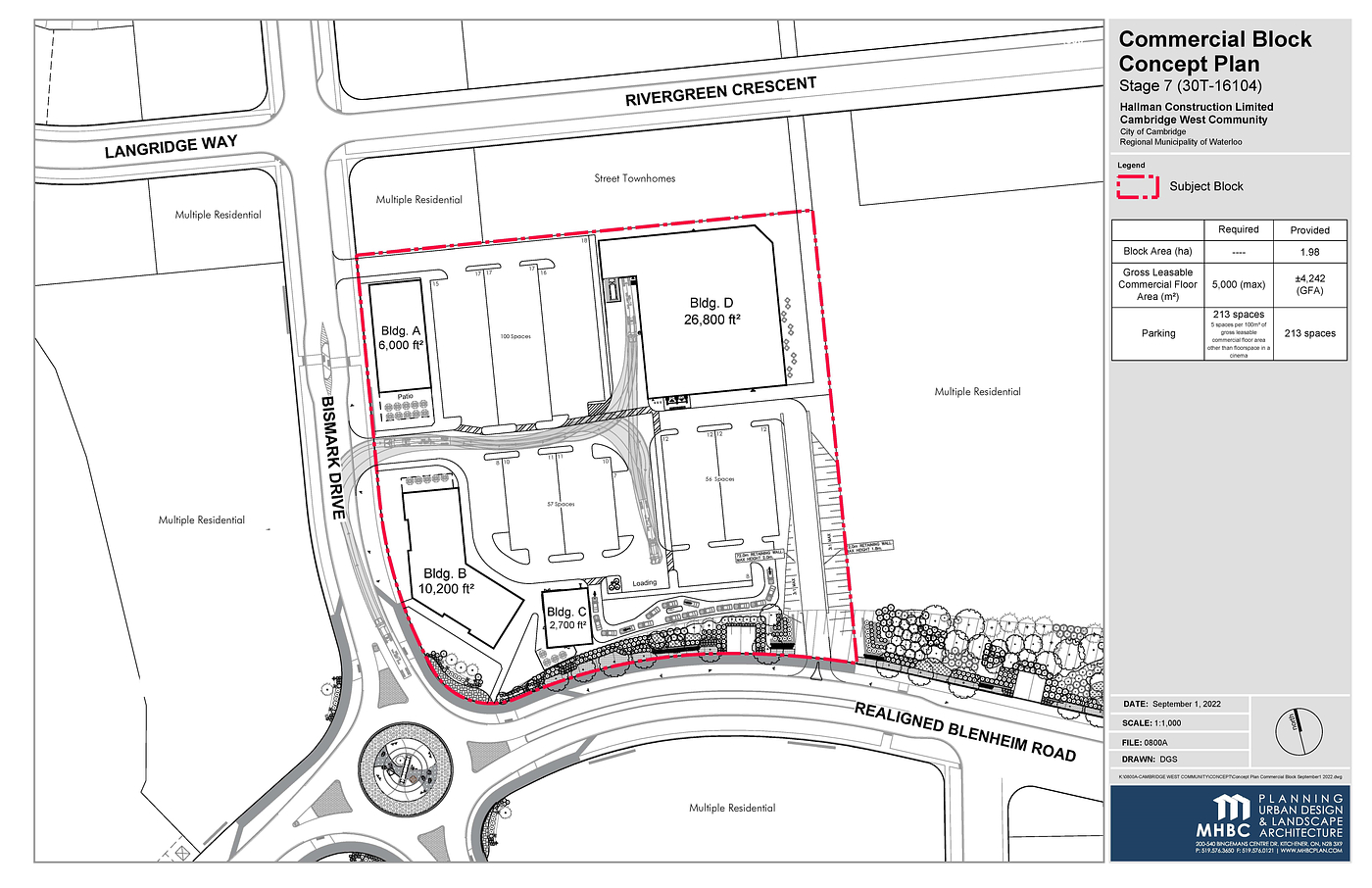 Bismark Drive/Blenheim Drive, NE, Cambridge, ON floorplan