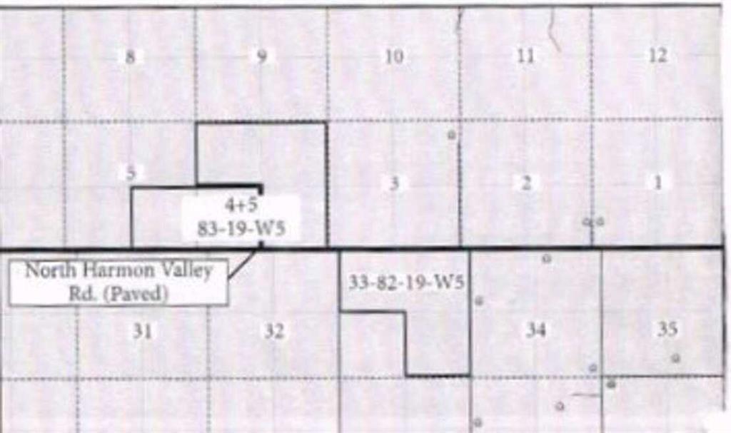 33-82-19-W5, Rural Northern Sunrise County, AB