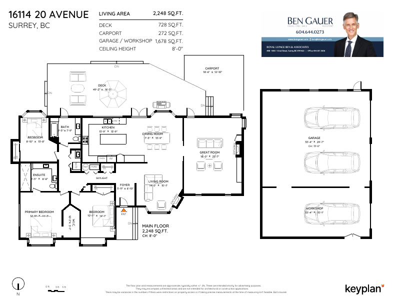 16114 20 Avenue, Surrey, BC floorplan
