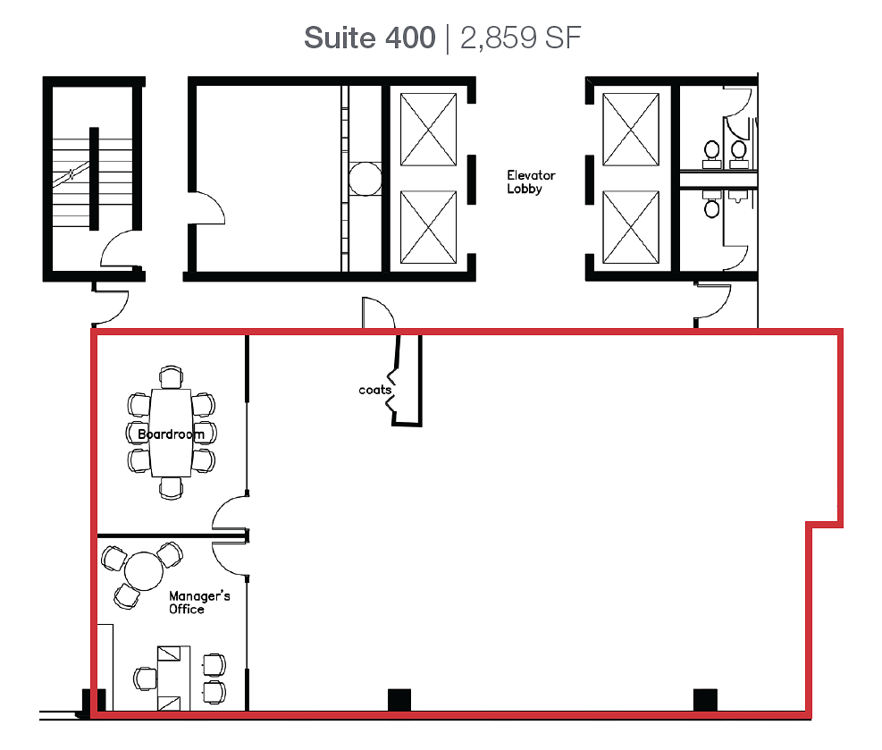 400 - 1200 W 73rd Ave, Vancouver, BC floorplan
