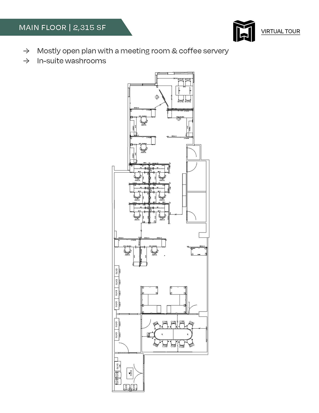 Main - 1580 West Broadway, Vancouver, BC floorplan