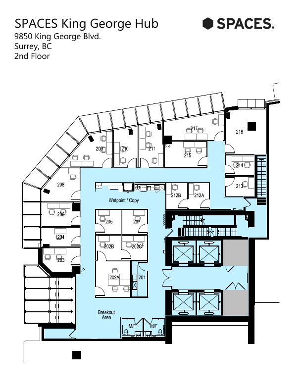 337 - 9850 King George Boulevard, Surrey, BC floorplan