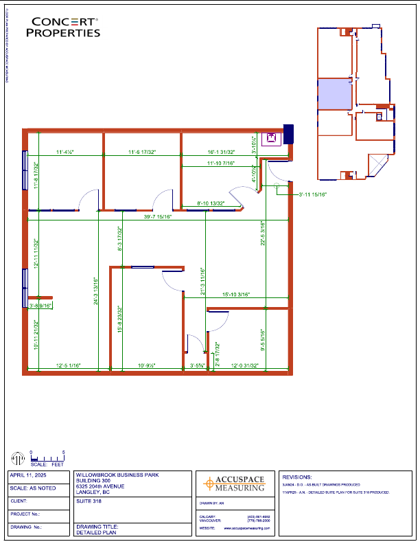 318 - 6325 204 Street, Langley, BC floorplan