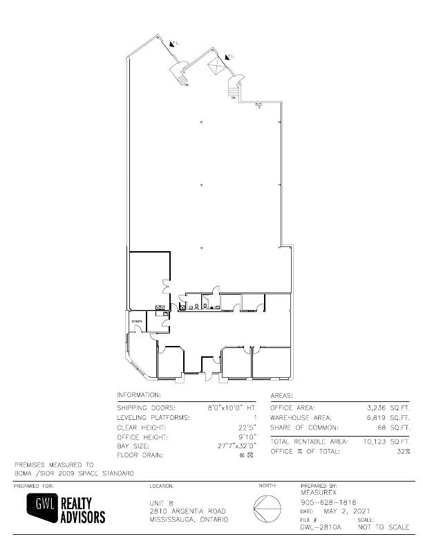 8-2810 - Argentia Road, Mississauga, ON floorplan
