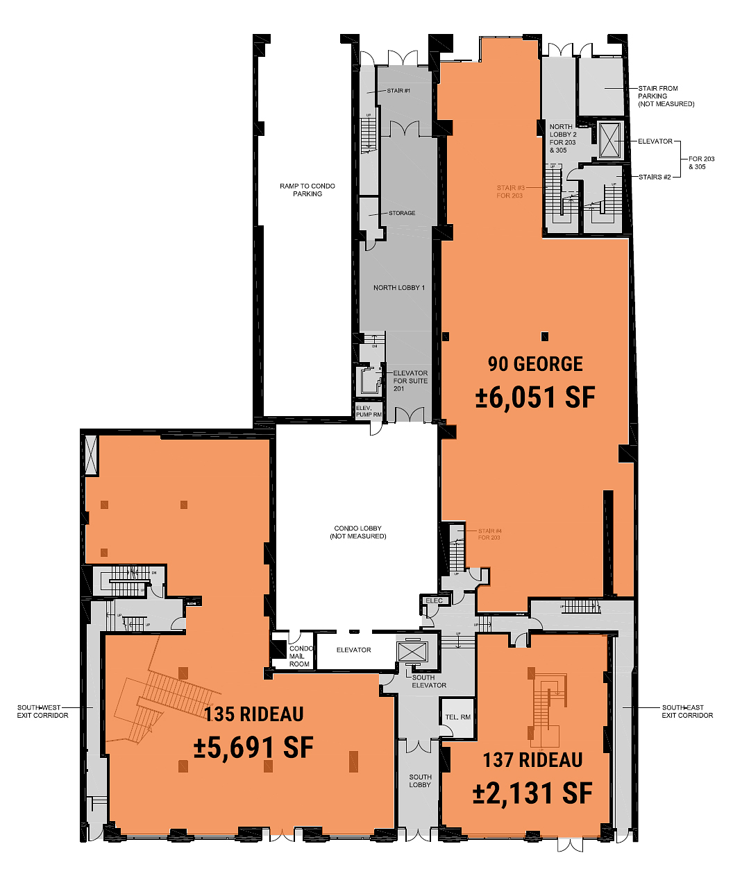 135 Rideau Street, Ottawa, ON floorplan