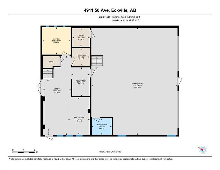 4911 50 Avenue, Eckville, AB