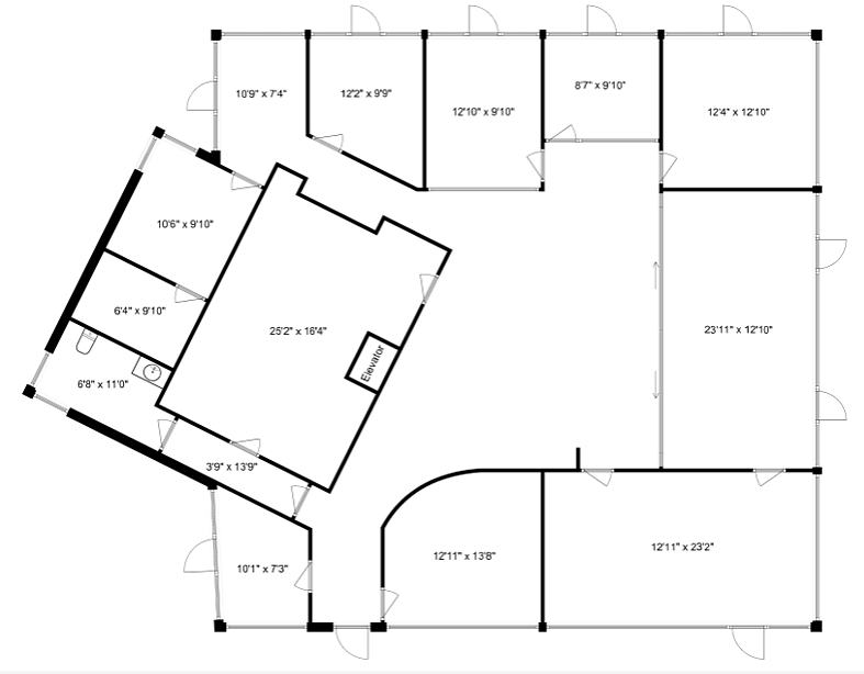 701 - 1006 Beach Avenue, Vancouver, BC floorplan