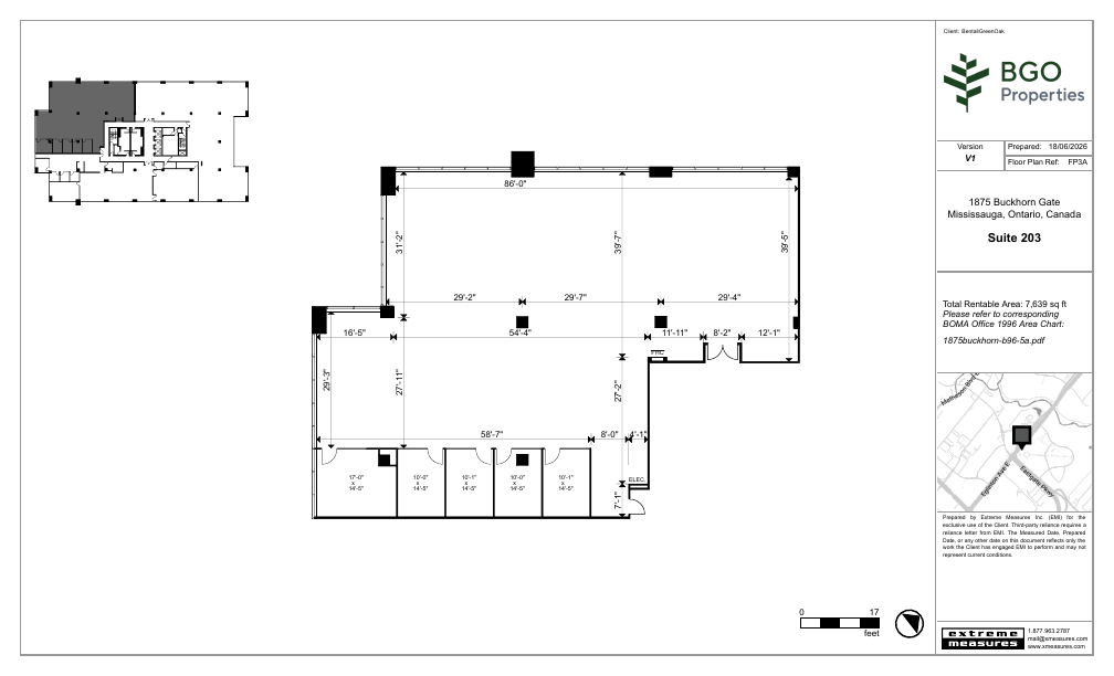 0203 - 1875 Buckhorn Gate, Mississauga, ON floorplan