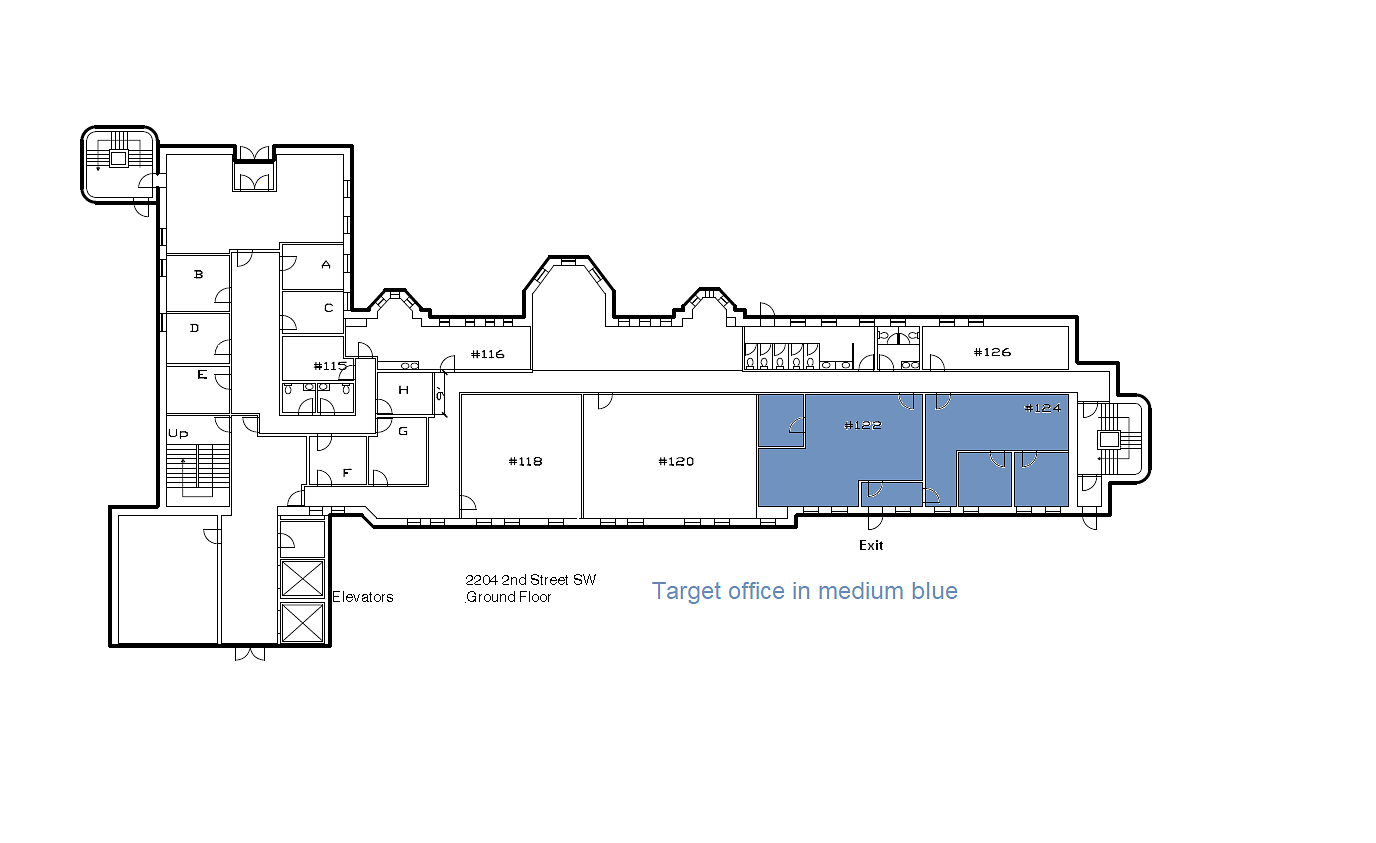 G122 - 2204 2 St SW, Calgary, AB floorplan