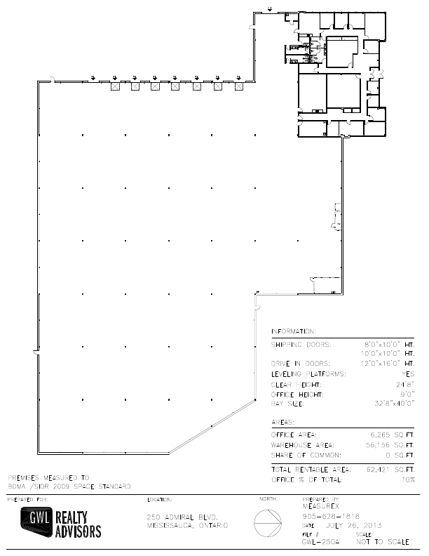 001 - 250 Admiral Boulevard, Mississauga, ON floorplan