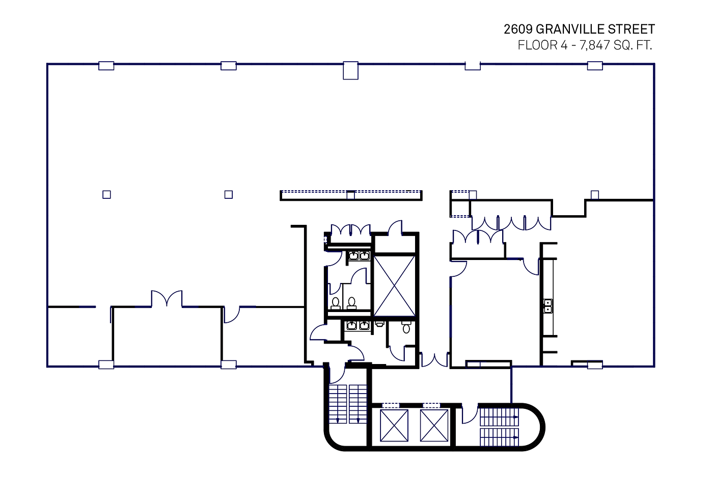 400 - 2609 Granville Street, Vancouver, BC floorplan