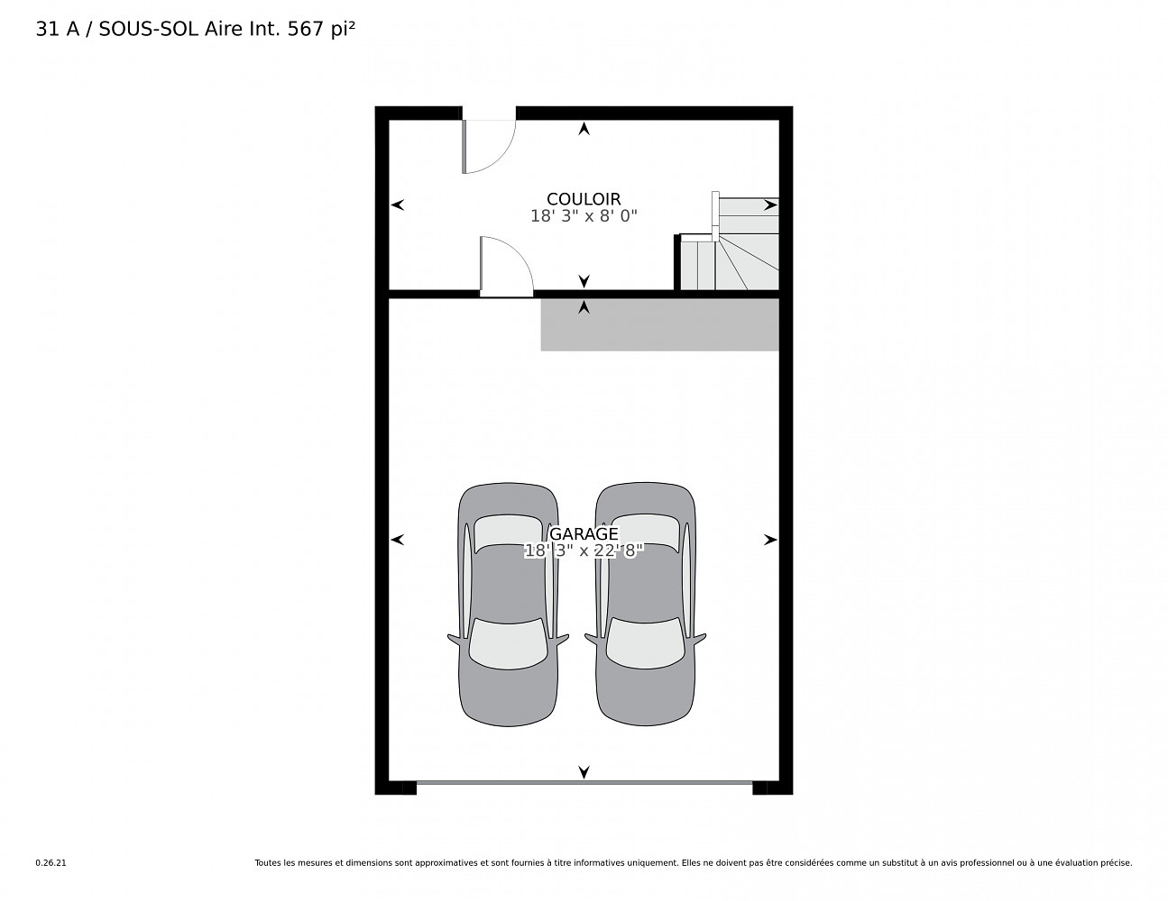 3 - 31 Rue Northview, Montréal-Ouest, QC floorplan