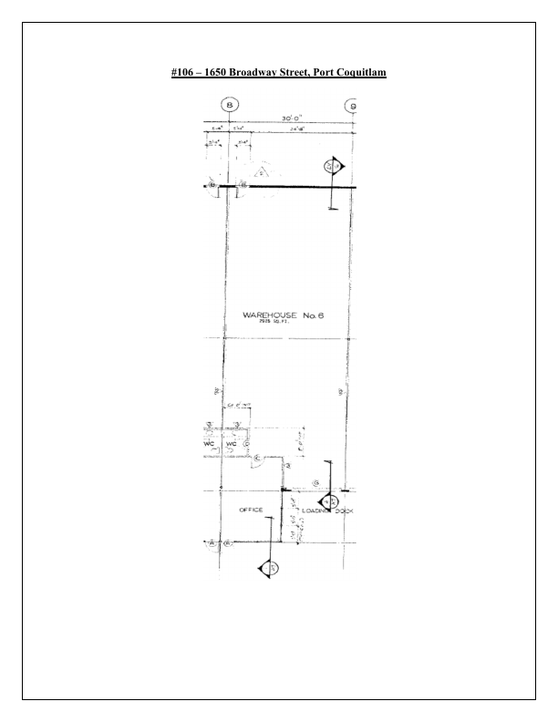 106 - 1650 Broadway Street, Port Coquitlam, BC floorplan