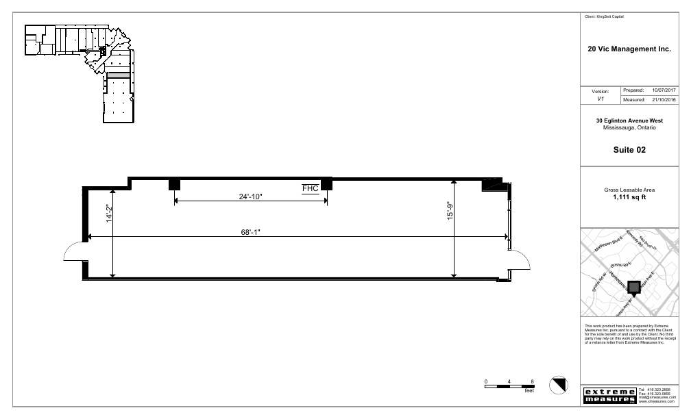 2 - 30 Eglinton Avenue West, Mississauga, ON floorplan