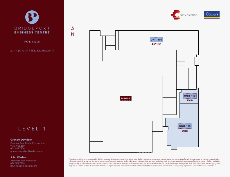 210 - 2777 Jow Street, Richmond, BC floorplan