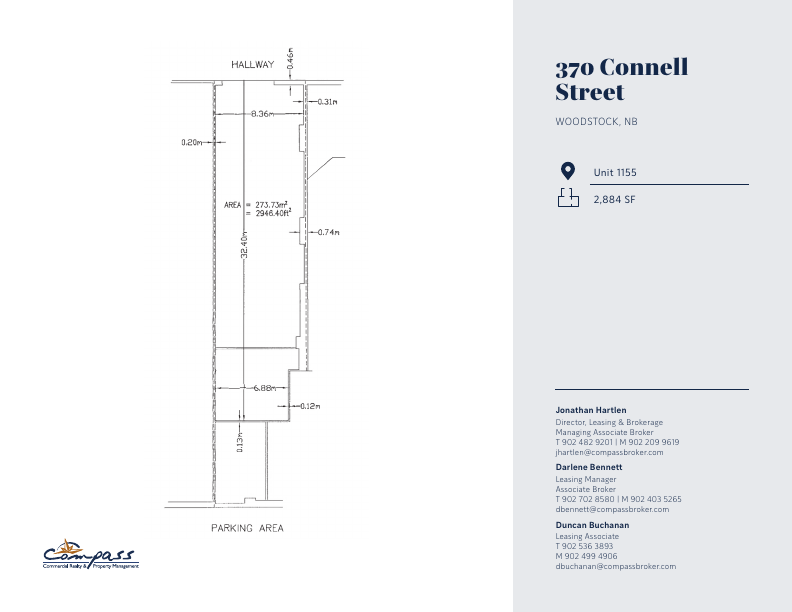 1155 - 370 Connell St, Woodstock, NB floorplan