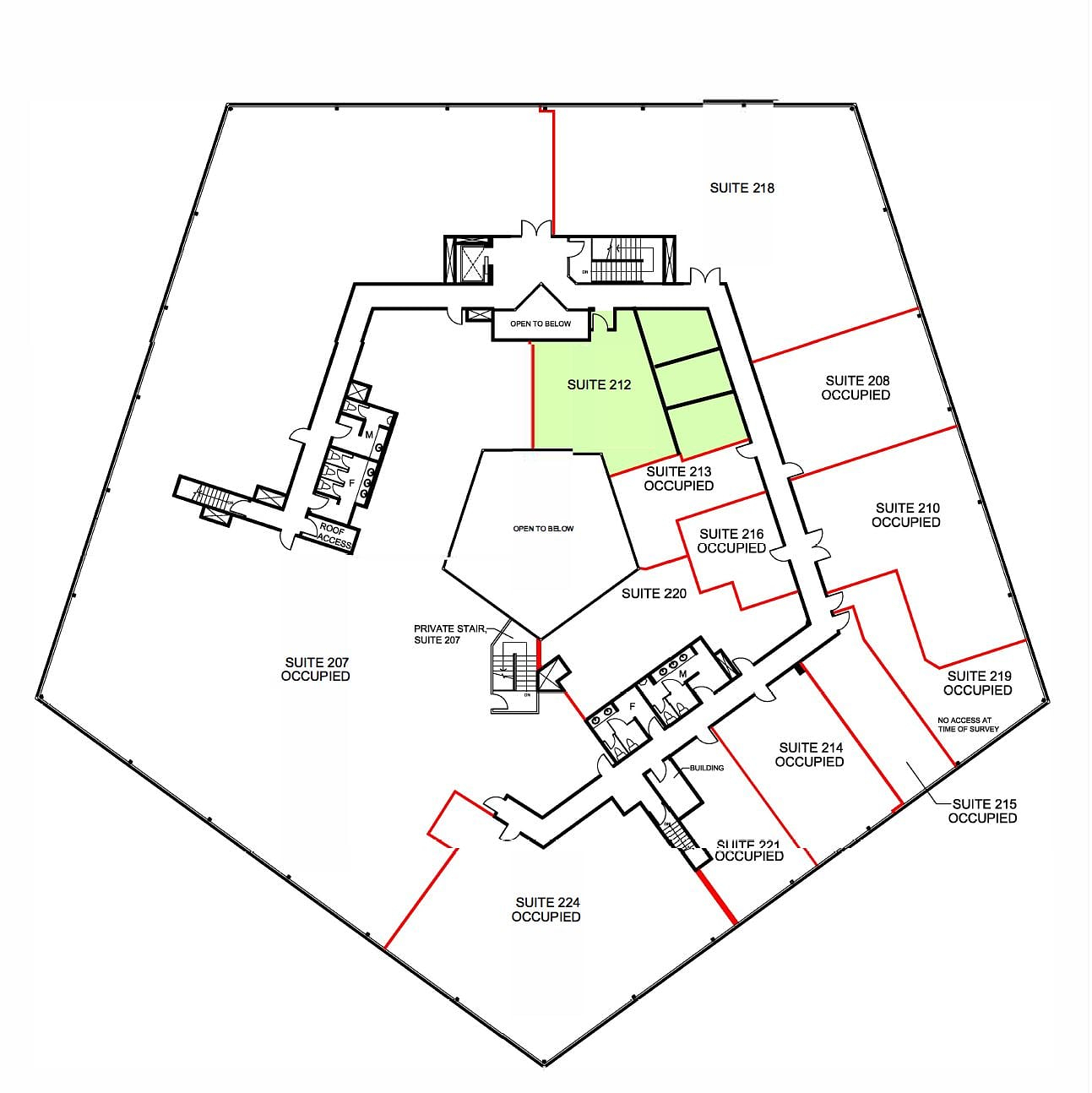 220 - 2550 Argentia Rd, Mississauga, ON floorplan