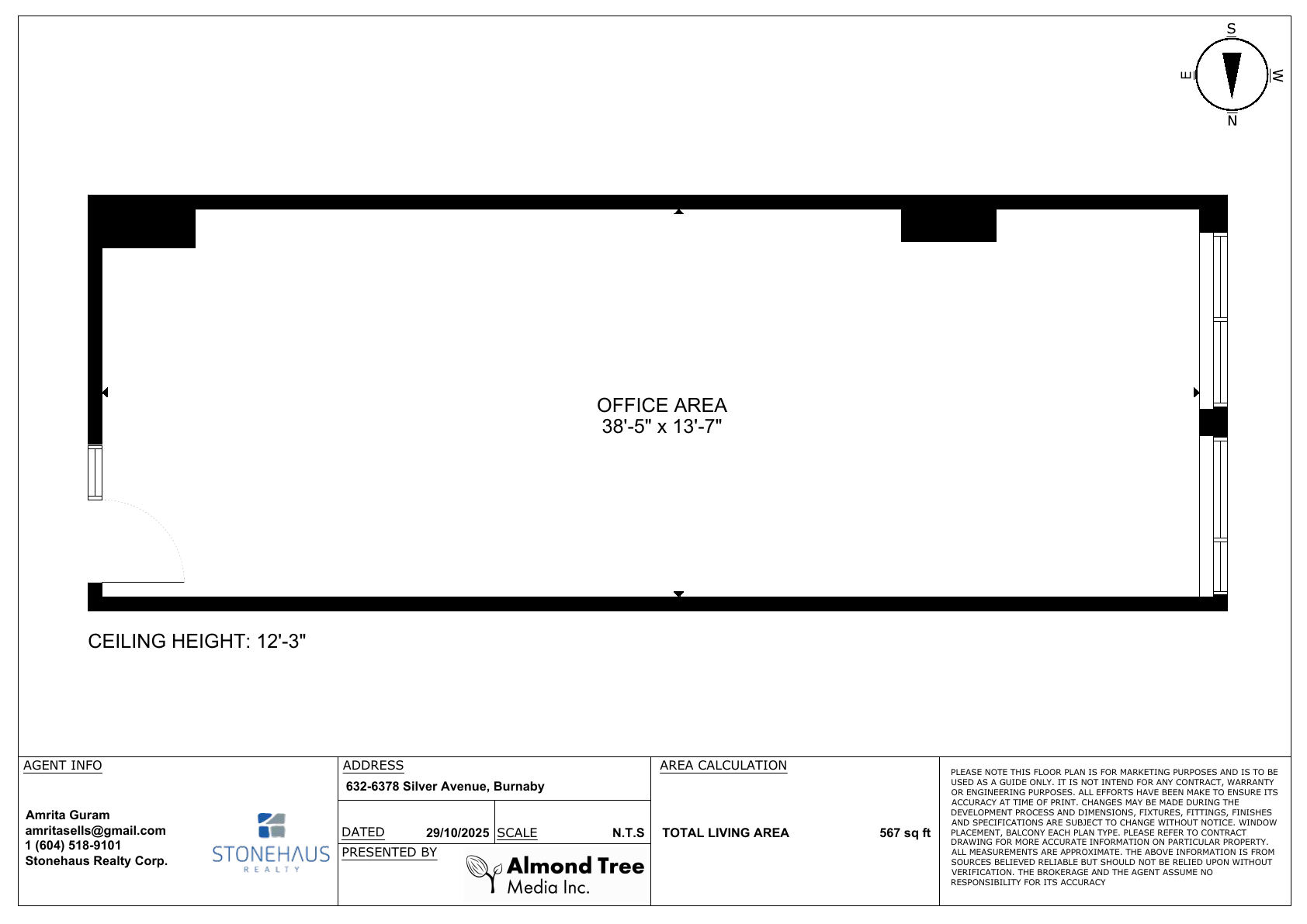632 - 6378 Silver Ave, Burnaby, BC floorplan