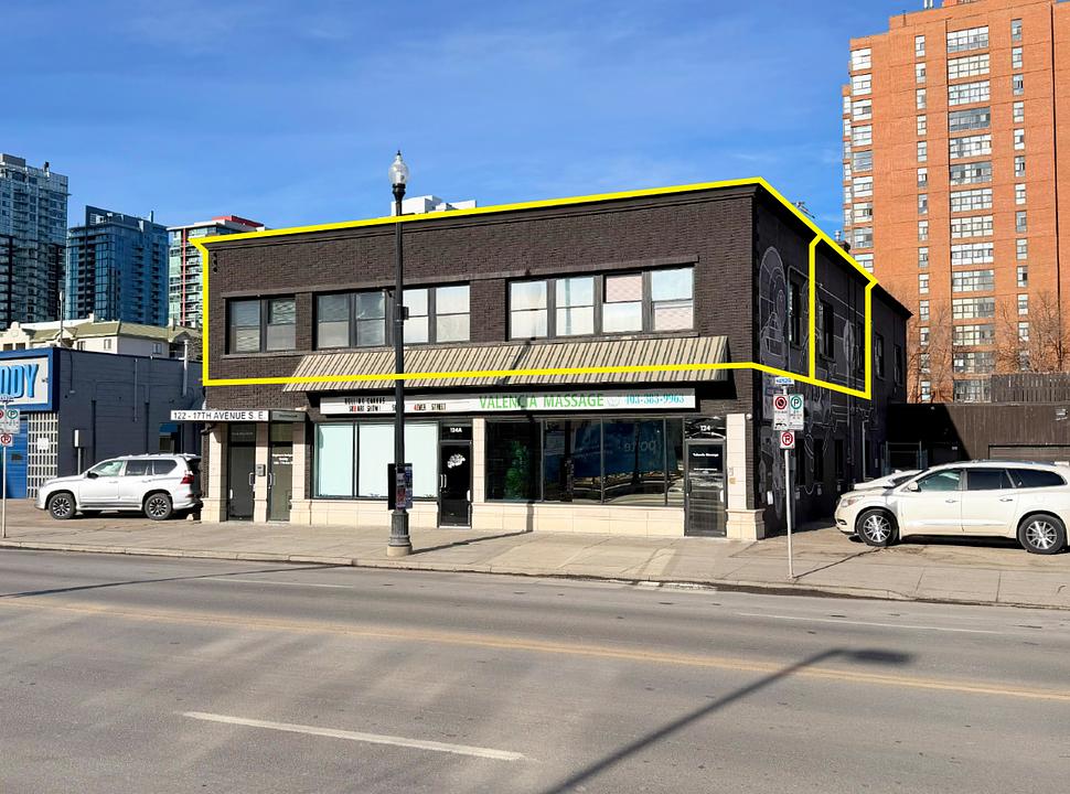100 & 102 - 122 17 Avenue Southeast, Calgary, AB