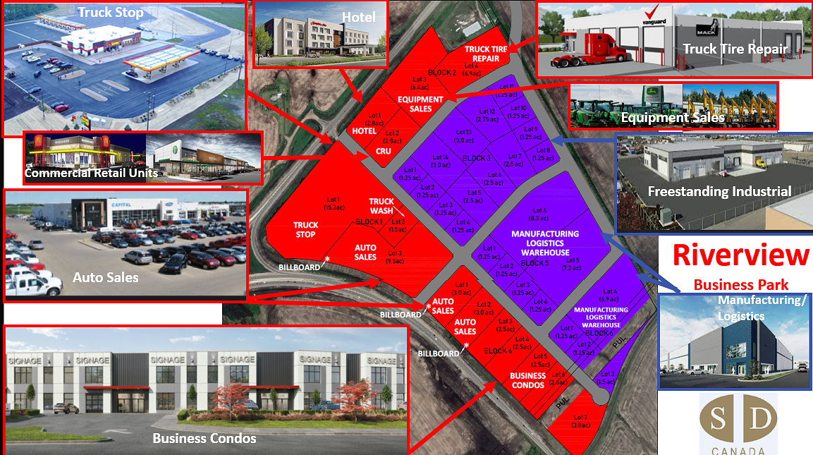 River View Business Park, Sturgeon County, AB