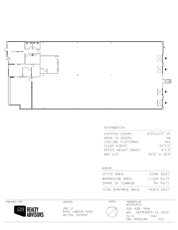 002 - 8450 Lawson Road, Milton, ON floorplan