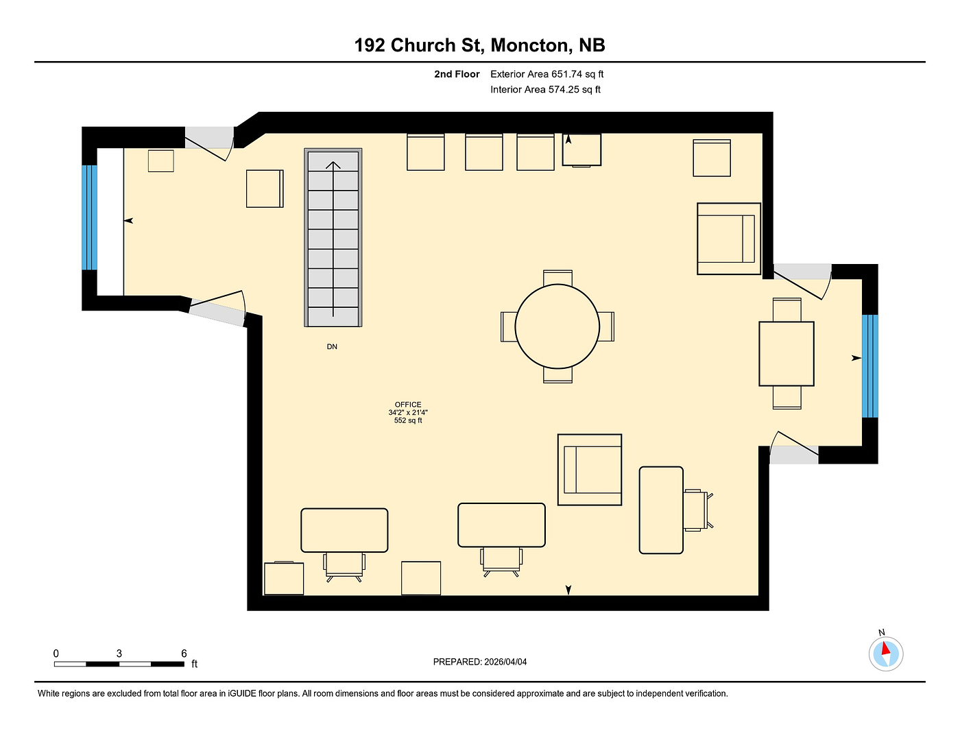 192 Church Street, Moncton, NB floorplan