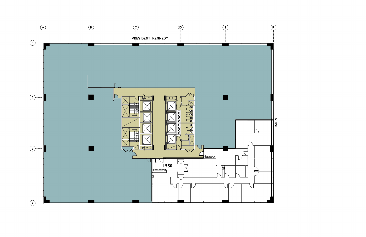 1550 - 1700-2001 Boulevard Robert-Bourassa, Montréal, QC floorplan