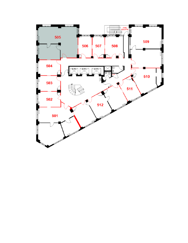 505 - 207 West Hastings Street, Vancouver, BC floorplan