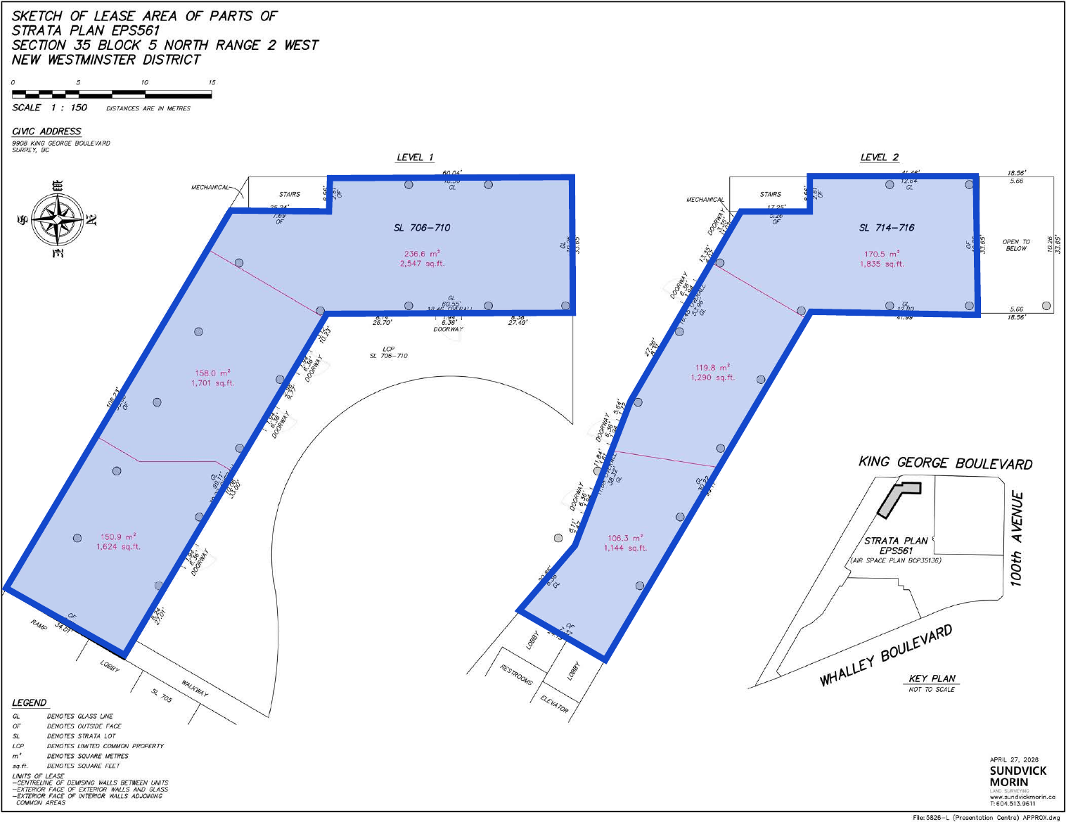 9908 King George Boulevard, Surrey, BC floorplan