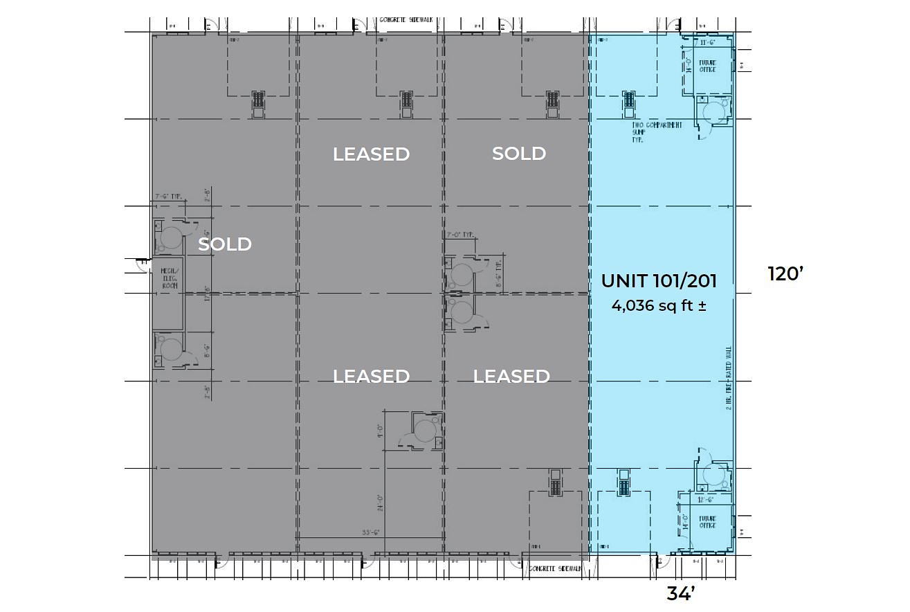 101/201 - 5605 43 Street, Leduc, AB floorplan