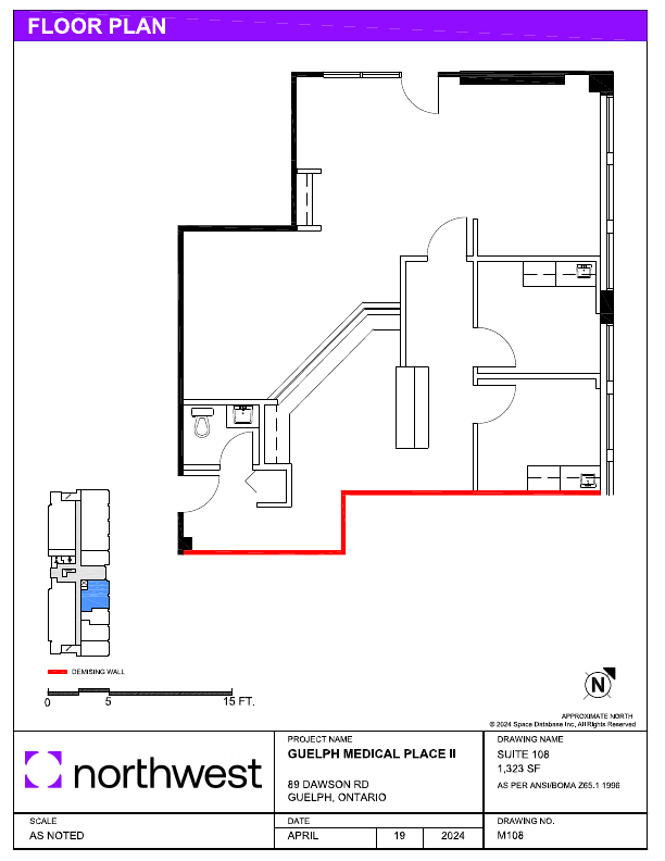 108 - 89 Dawson Rd, Guelph, ON floorplan