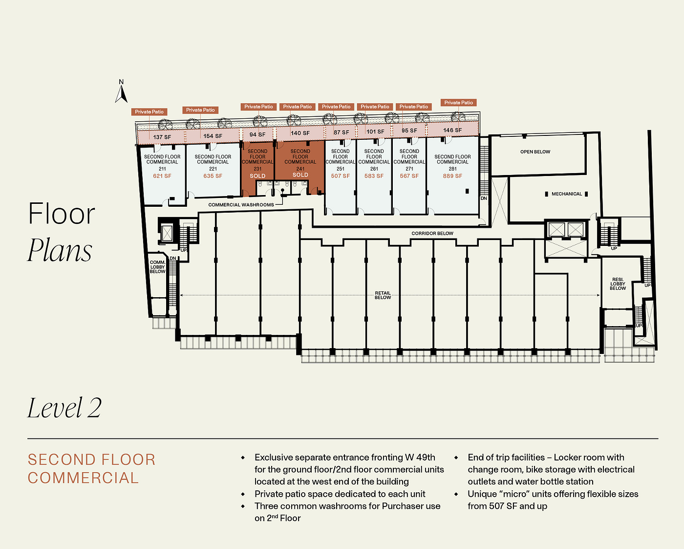 CRU 11 - 131 West 49th Avenue, Vancouver, BC floorplan